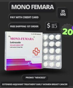 buy letrozole Mono Femara 25 mg